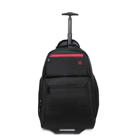 COPY - Protege Black 22 inch Rolling Backpack wheels luggage - Picture 4 of 8